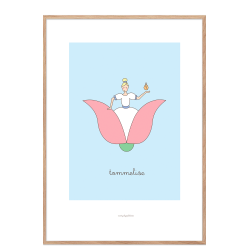 H.C. Andersen - Tommelise. Brneplakat.