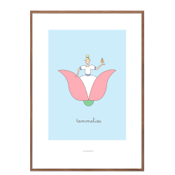 H.C. Andersen - Tommelise. Brneplakat.