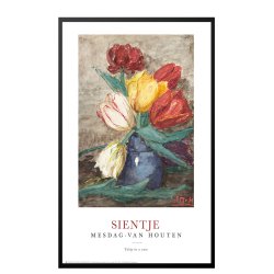 Sientje Mesdag-van Houten. Tulips in a vase