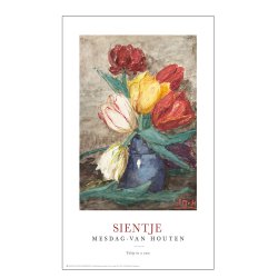 Sientje Mesdag-van Houten. Tulips in a vase