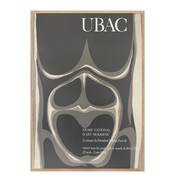 Ubac (Original litografi plakat)