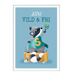 Vaskebjrn: Altid Vild og Fri