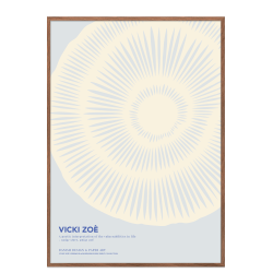 The uniqueness of you. Light blue/cream