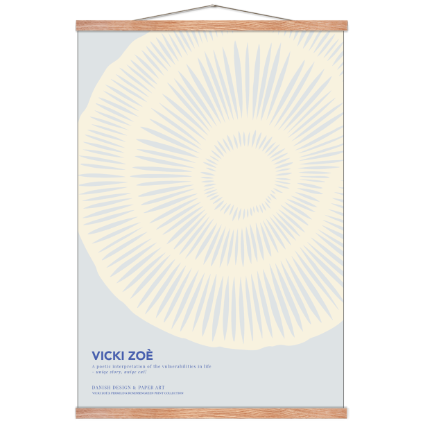 The uniqueness of you. Light blue/cream