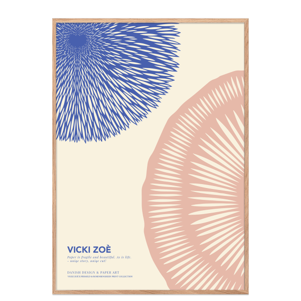 Flower/ The uniqueness of you. Rose/blue 