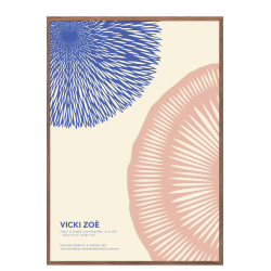 Flower/ The uniqueness of you. Rose/blue 