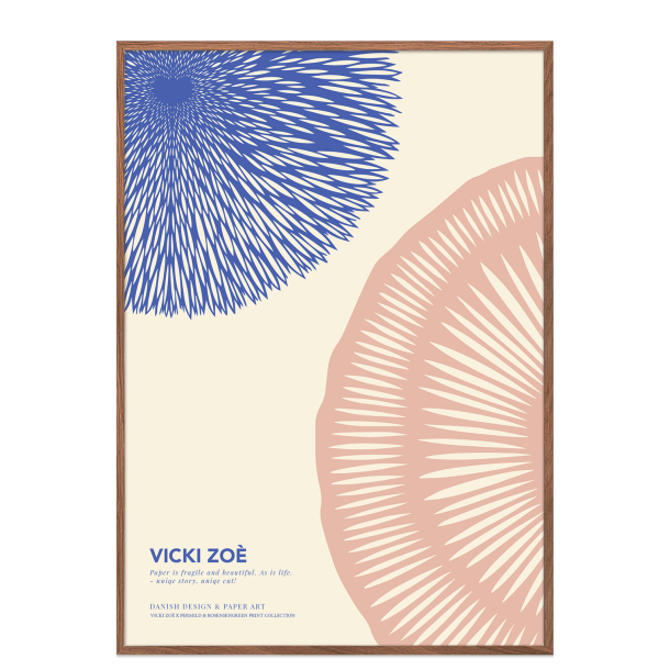 Flower/ The uniqueness of you. Rose/blue 