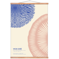 Flower/ The uniqueness of you. Rose/blue 