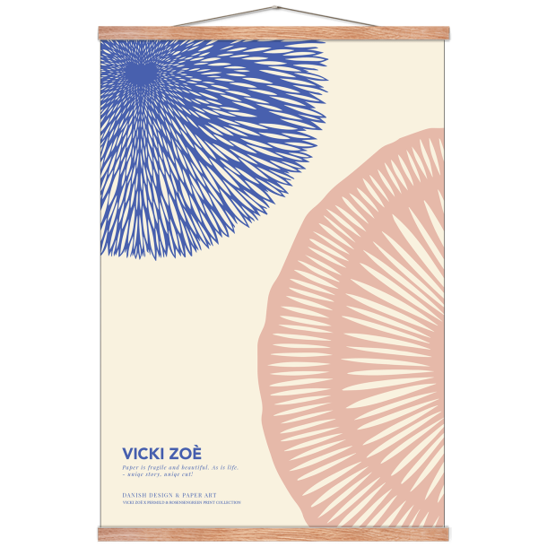 Flower/ The uniqueness of you. Rose/blue 