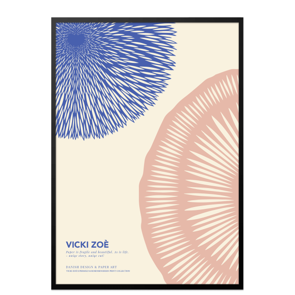 Flower/ The uniqueness of you. Rose/blue 