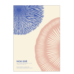 Flower/ The uniqueness of you. Rose/blue 