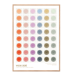 Flower. In tone color selection 