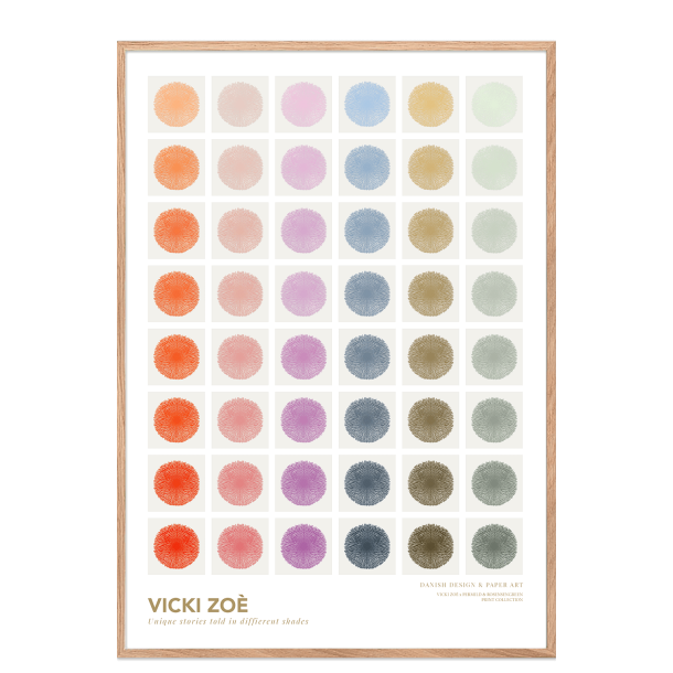 Flower. In tone color selection 