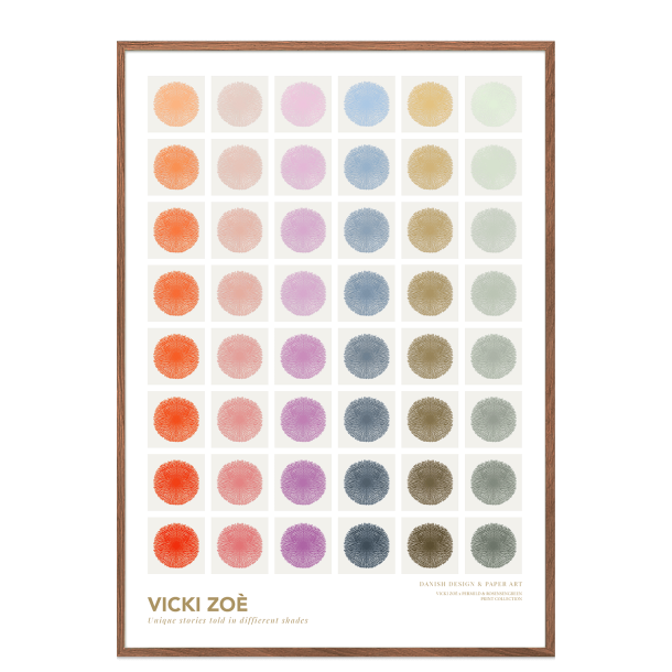 Flower. In tone color selection 