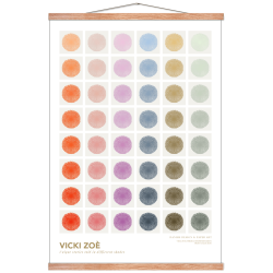 Flower. In tone color selection 