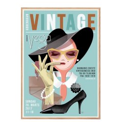 Vintagemesse Vega 2017 - plakat