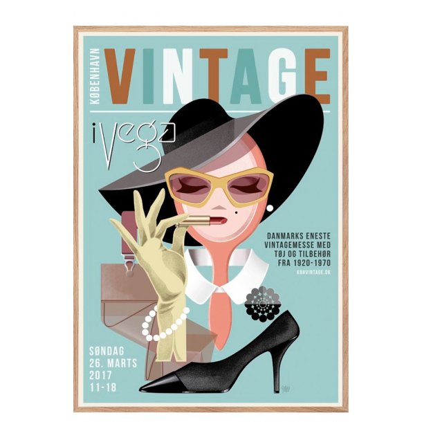 Vintagemesse Vega 2017 - plakat
