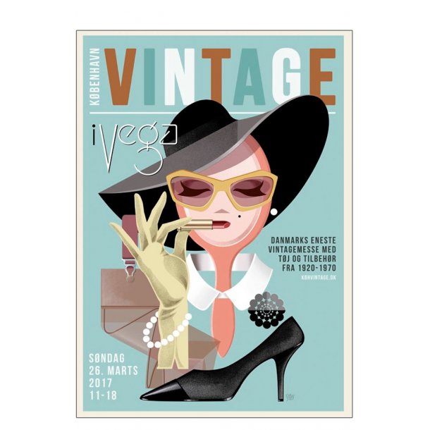 Vintagemesse Vega 2017 - plakat