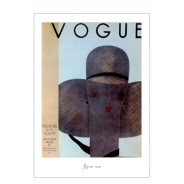 Retro Vogue Titelblatt Seite 1
