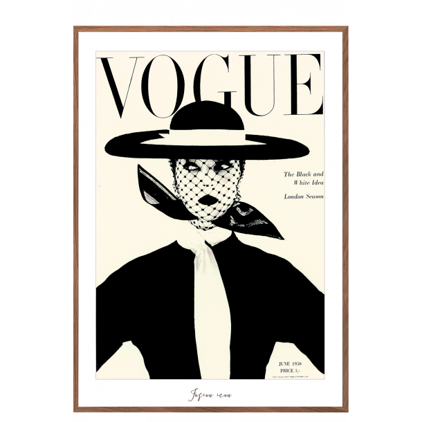 Retro Vogue forside 4 - Retro plakat