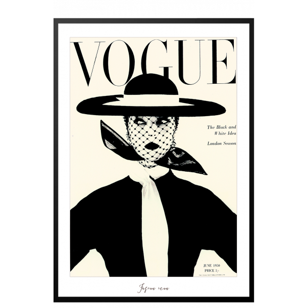 Retro Vogue forside 4 - Retro plakat