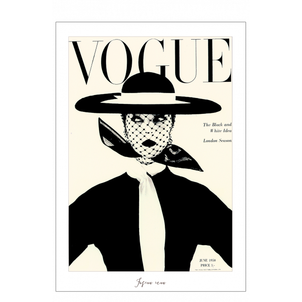 Retro Vogue cover 4 - Retro poster