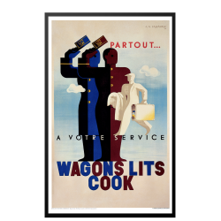 Cassandre, 1934 - Wagons lits Cook