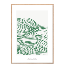 Waves pastel. Grn