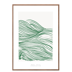 Waves pastel. Grn