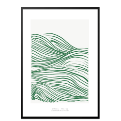 Waves pastel. Grn