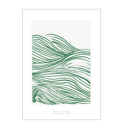 Waves pastel. Grn