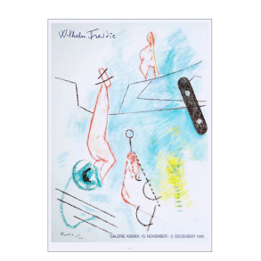 Wilhelm Freddie Poster. Galerie Asbk