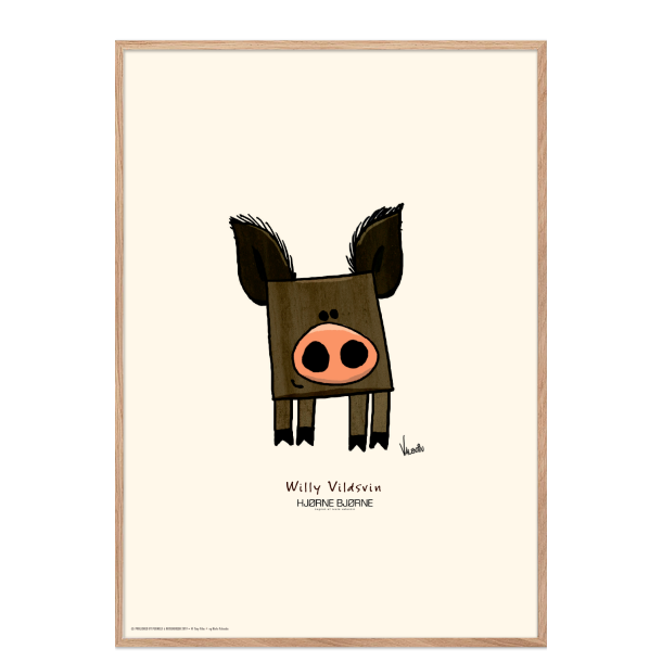 Willy Vildsvin, Hjrnebjrne