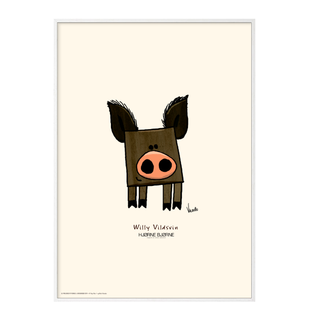 Willy Vildsvin, Hjrnebjrne