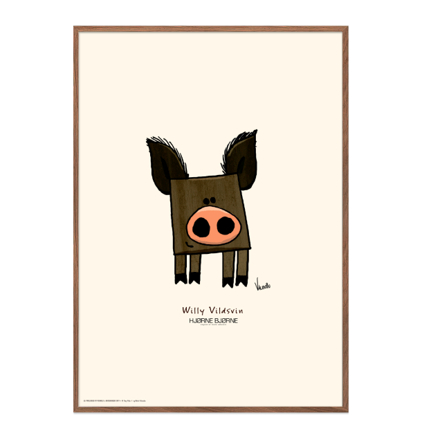 Willy Vildsvin, Hjrnebjrne