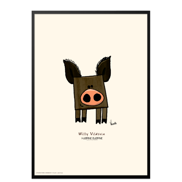 Willy Vildsvin, Hjrnebjrne