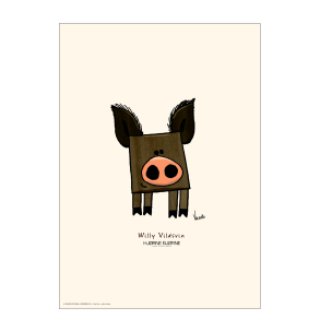 Willy Vildsvin, Hjrnebjrne