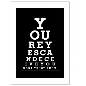 Your Eyes Can Deceive You. Star Wars plakat.