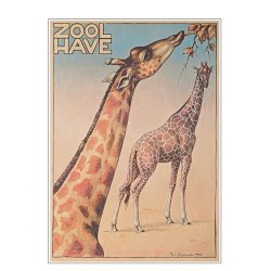 Z 8. - Zoo - Jrgensen, Giraf-1