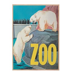 Maestro pulsåre Forstad Z 11. - Zoo - Polar bears - Posters - Permild & Rosengreen
