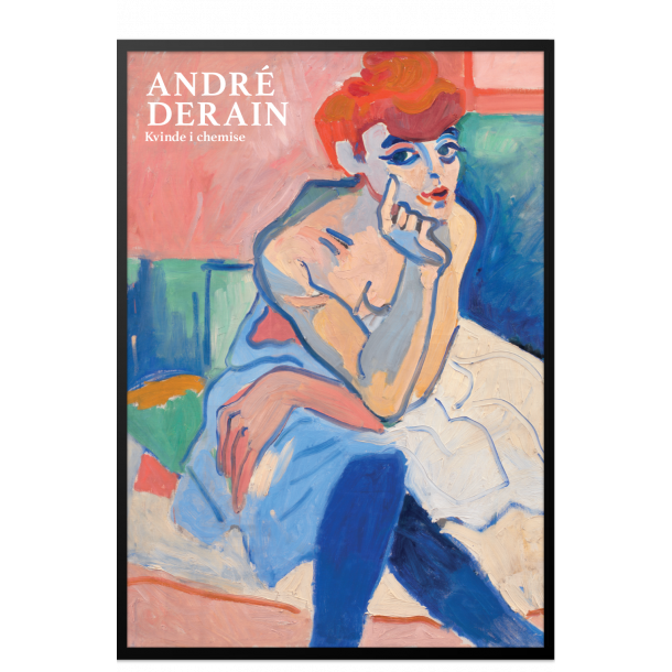 André Derain. woman in chemise. Acoustic picture
