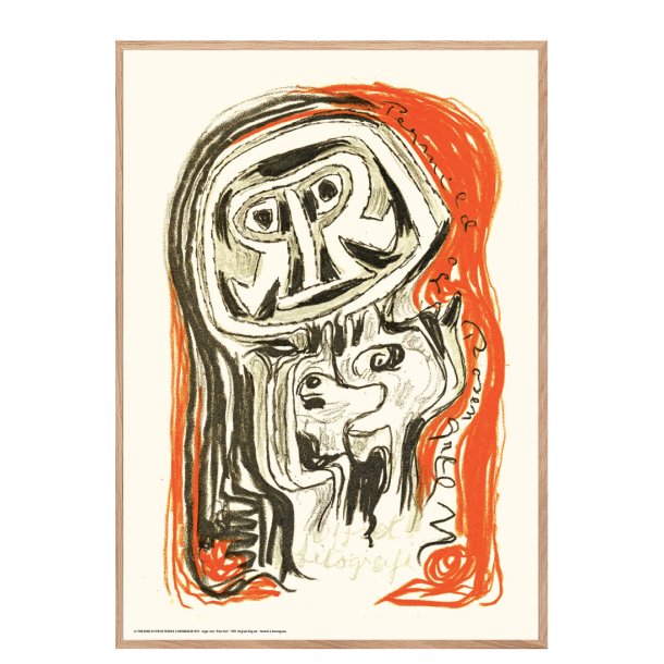 Orange samtale, Asger Jorn