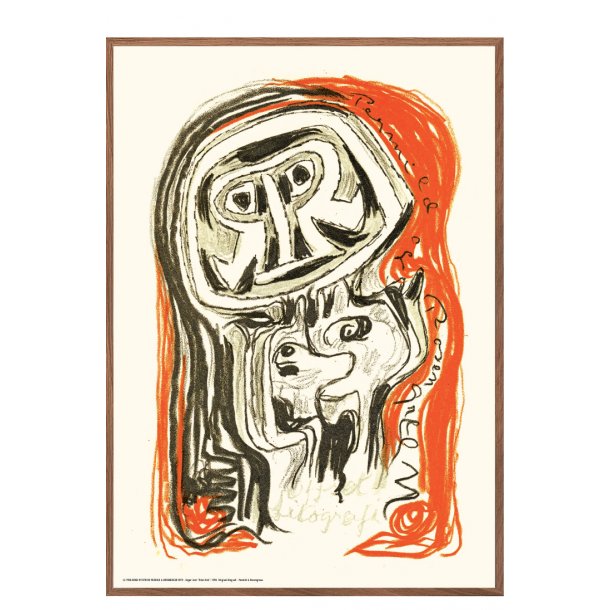 Orange samtale, Asger Jorn