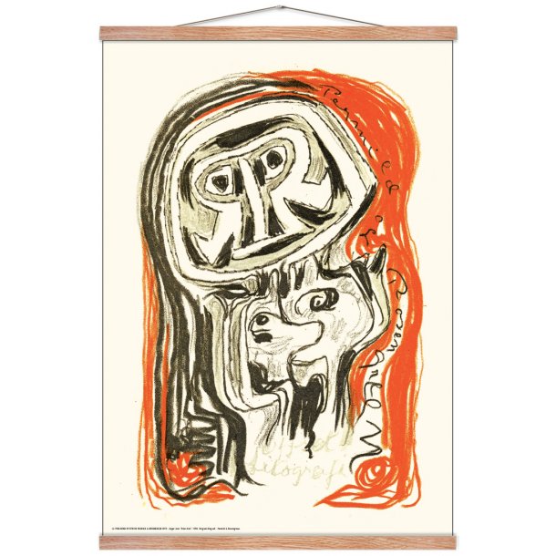 Orange samtale, Asger Jorn