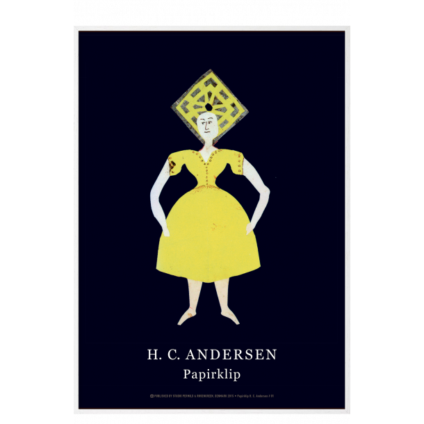 Andersen, H.C - B - Dame med gul kjole / 13