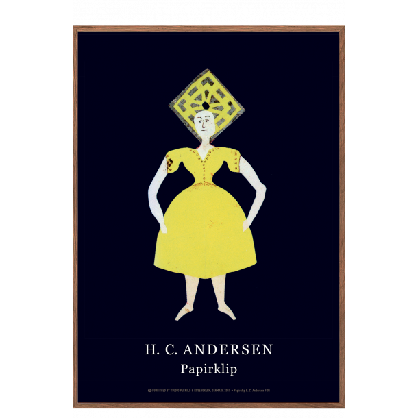 Andersen, H.C - B - Dame med gul kjole / 13
