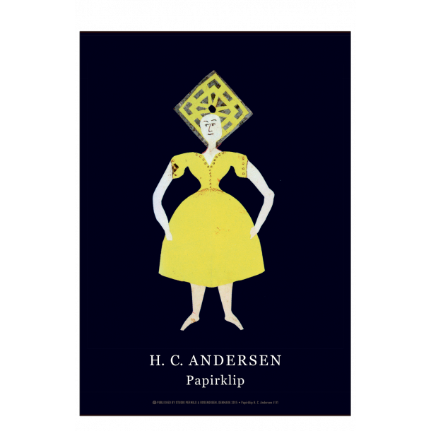 Andersen, H.C - B - Dame med gul kjole / 13