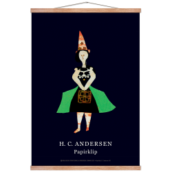 Andersen, H.C - B - Dame med spids hat / 18