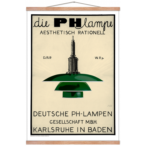 PH Lampe - Grn. Louis Poulsen