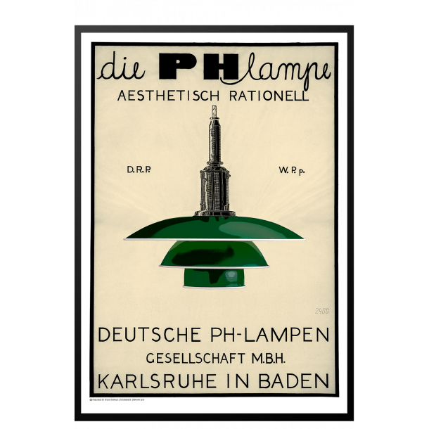 PH Lampe - Grn. Louis Poulsen